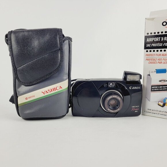 (Zoom NOT Working) Canon Sure Shot 70 Zoom Date 35mm Point & Shoot Film Camera - Picture 2 of 11